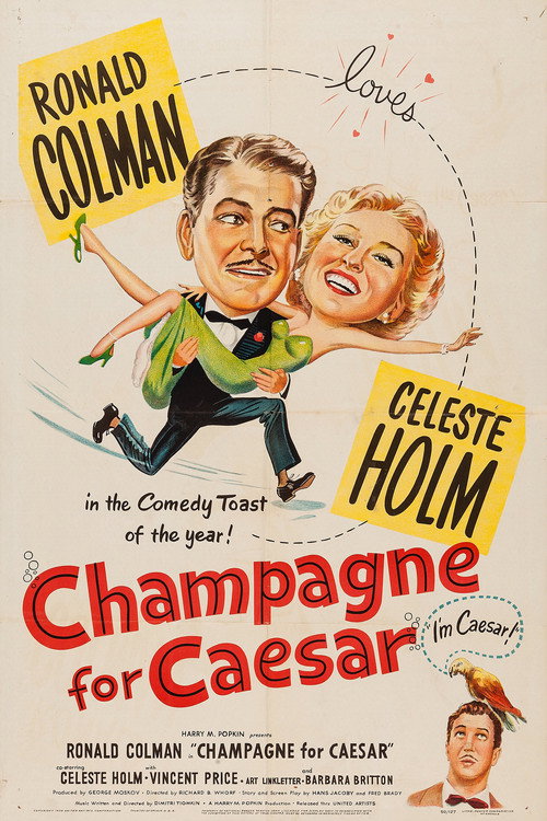 Champagne for Caesar постер