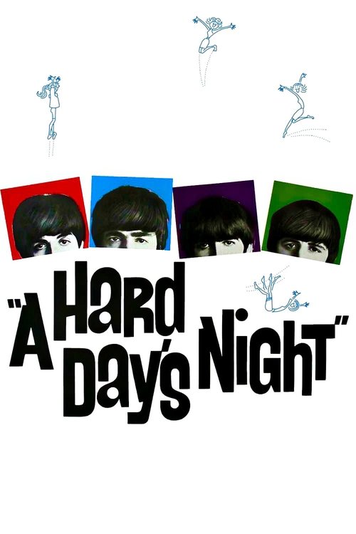 A Hard Day's Night постер