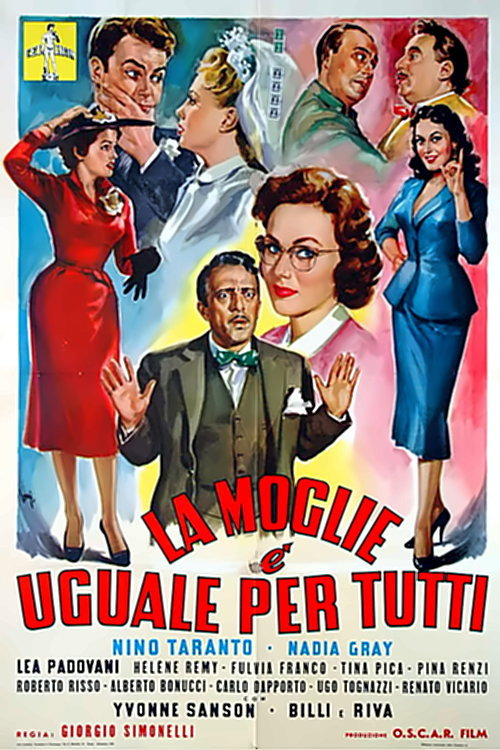 La moglie è uguale per tutti постер
