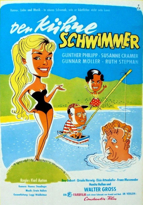 Der kühne Schwimmer постер