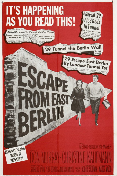 Escape from East Berlin постер