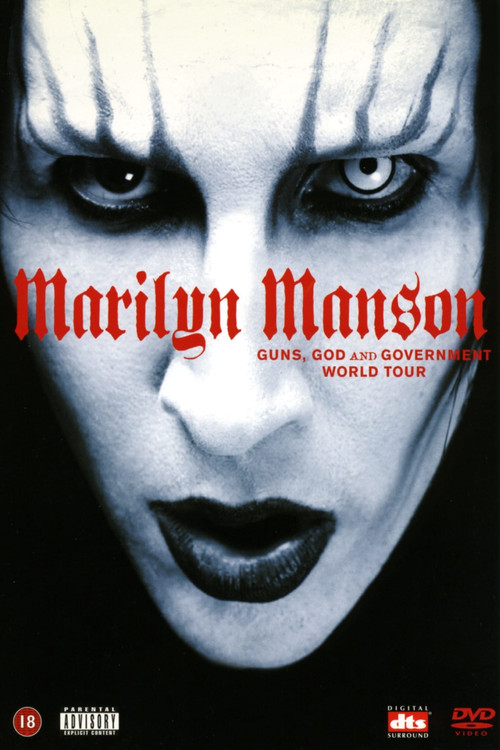 Marilyn Manson - Guns, God and Government World Tour постер