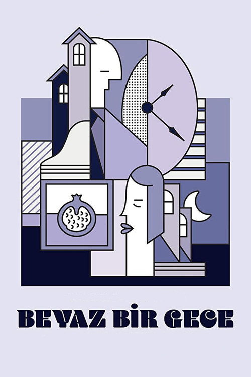 Beyaz Bir Gece постер