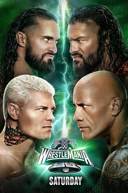 WrestleMania XL Saturday постер