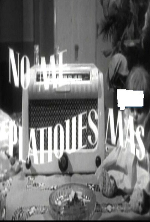 No me platiques más постер