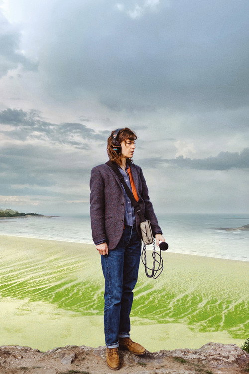 Зеленые водоросли постер