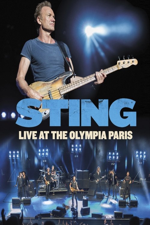 Sting - Live at the Olympia Paris постер