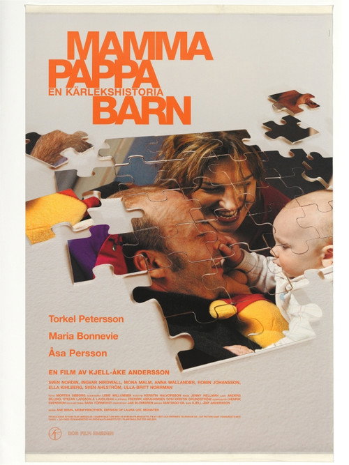 Mamma pappa barn постер