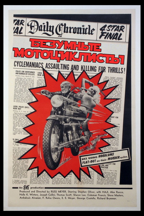 Безумные мотоциклисты постер