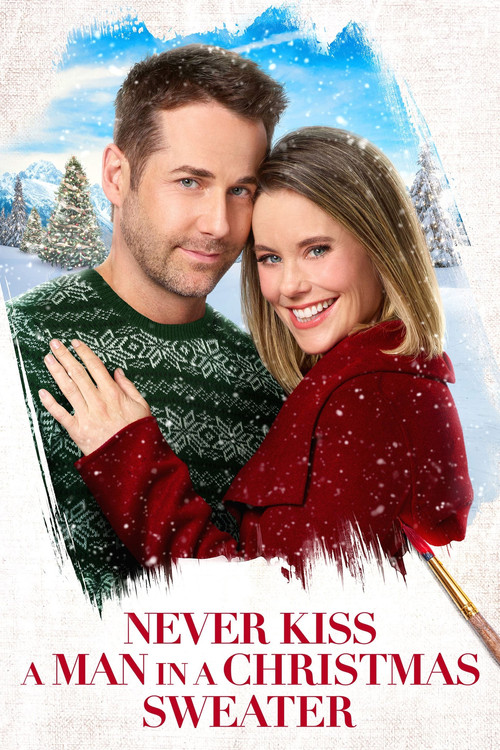 Never Kiss a Man in a Christmas Sweater постер