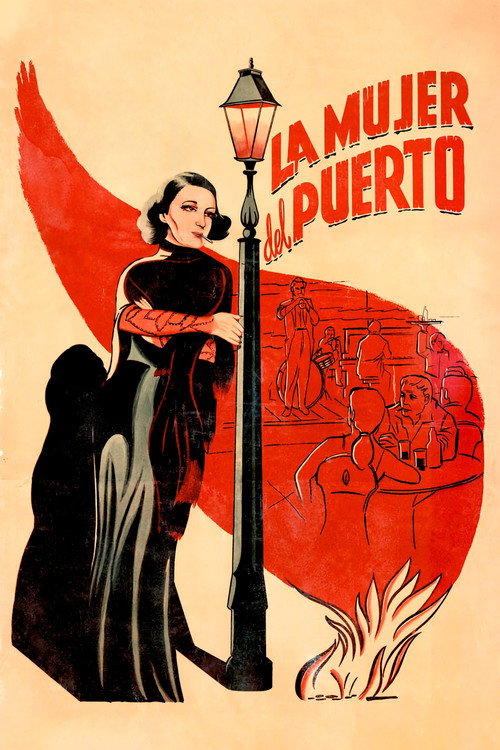 La mujer del puerto постер