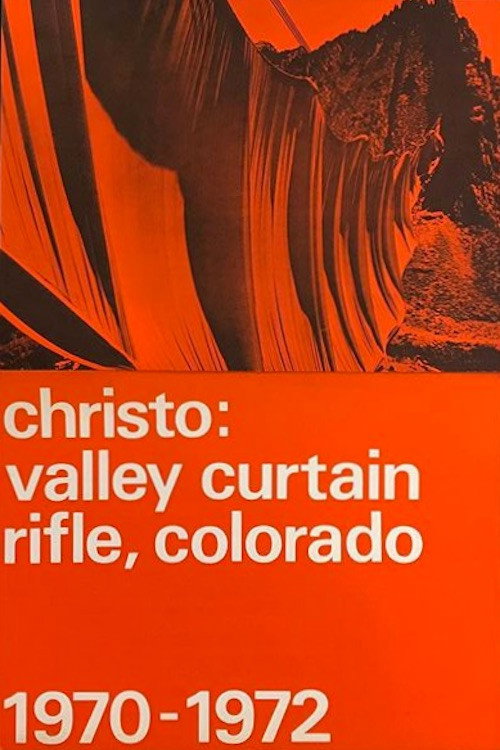 Christo's Valley Curtain постер