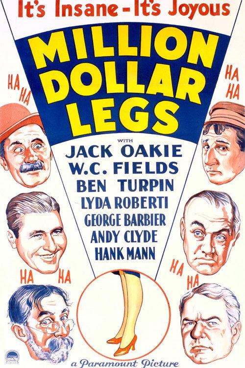 Million Dollar Legs постер