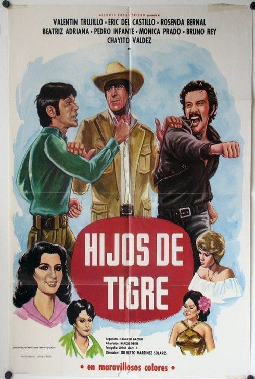 Hijos de tigre постер