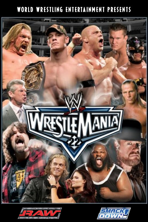 WWE WrestleMania 22 постер