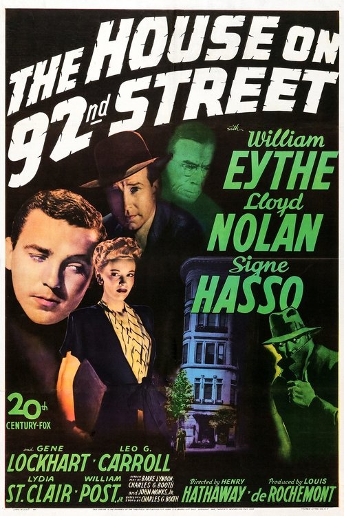 The House on 92nd Street постер
