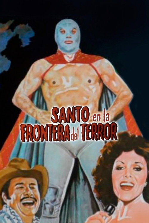 Santo en la frontera del terror постер