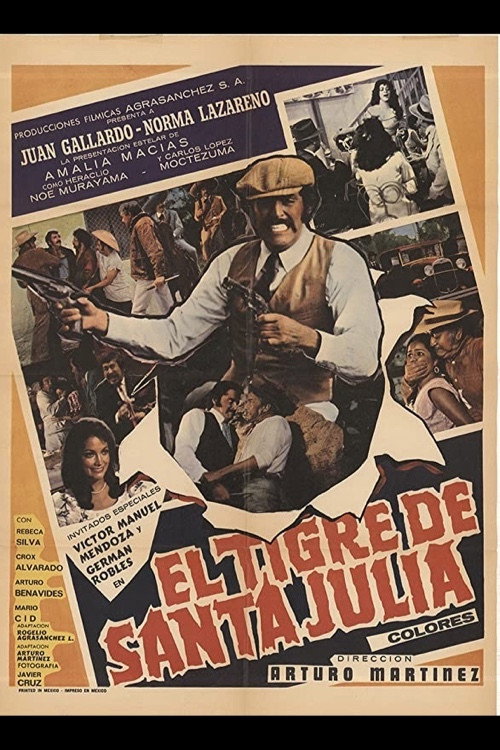El Tigre De Santa Julia постер