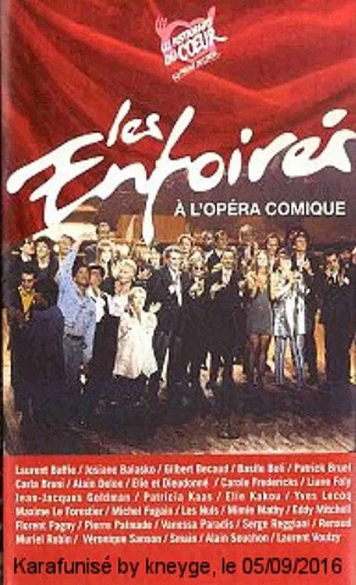 Les Enfoirés 1995 - Les Enfoirés à l'Opéra-Comique постер