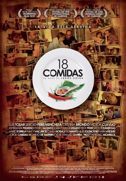 18 comidas постер