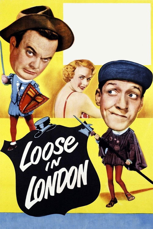 Loose in London постер
