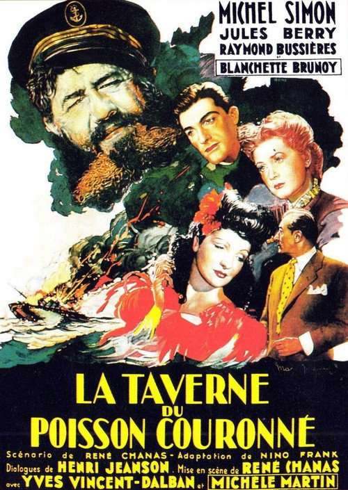 La Taverne du poisson couronné постер