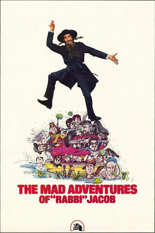 The Mad Adventures of Rabbi Jacob постер