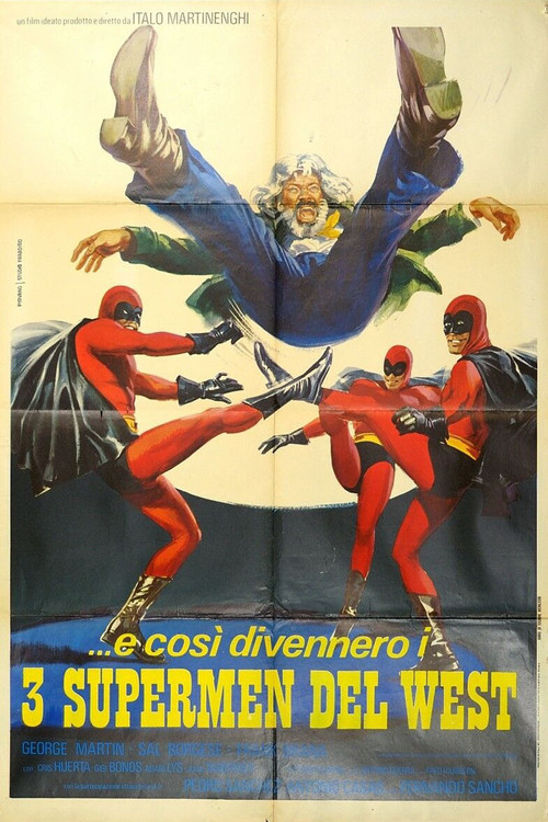 Three Supermen of the West постер
