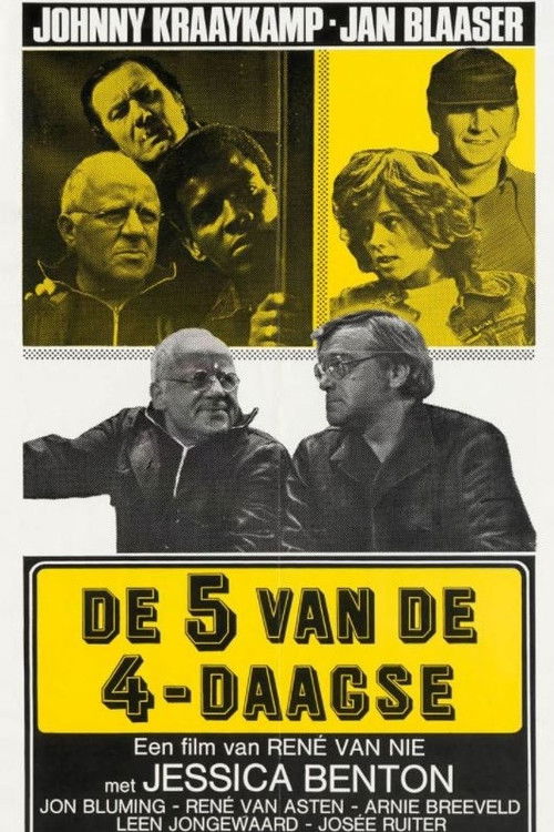 De 5 van de 4-daagse постер