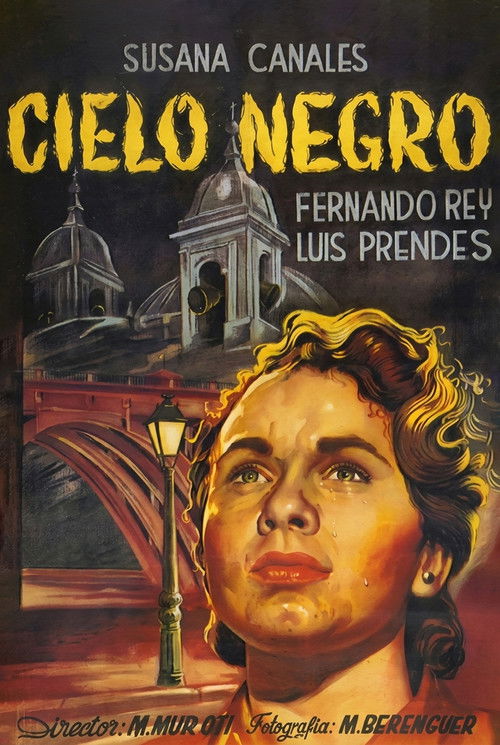 Cielo negro постер