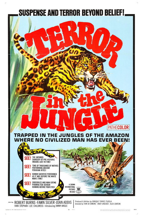 Terror in the Jungle постер