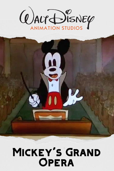 Mickey's Grand Opera постер