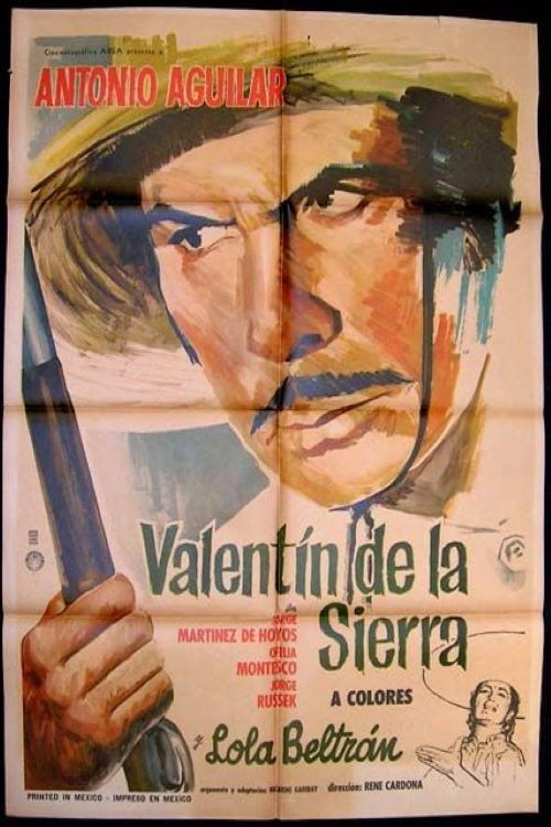 Valentín de la Sierra постер
