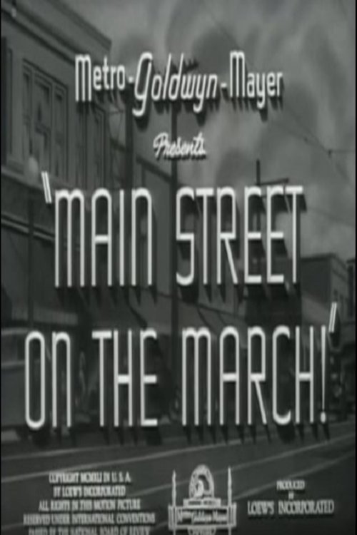 Main Street on the March! постер