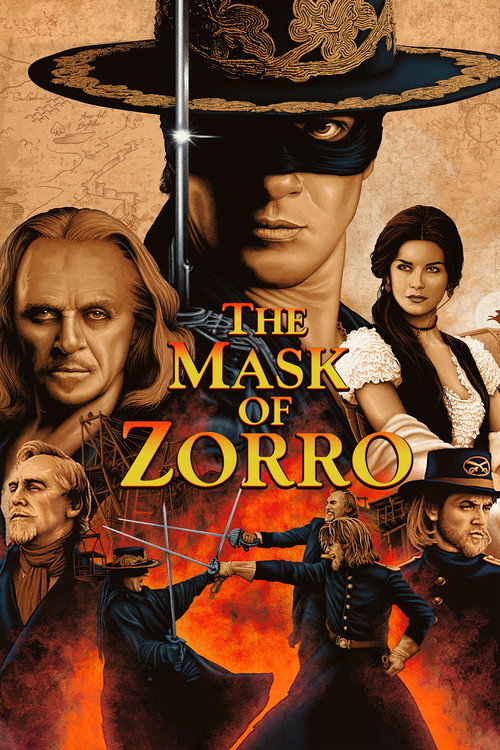 The Mask of Zorro постер