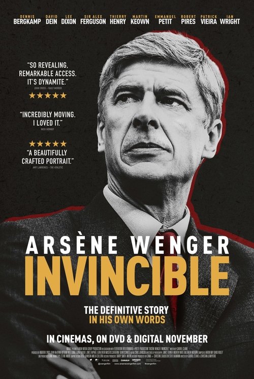 Arsène Wenger: Invincible постер