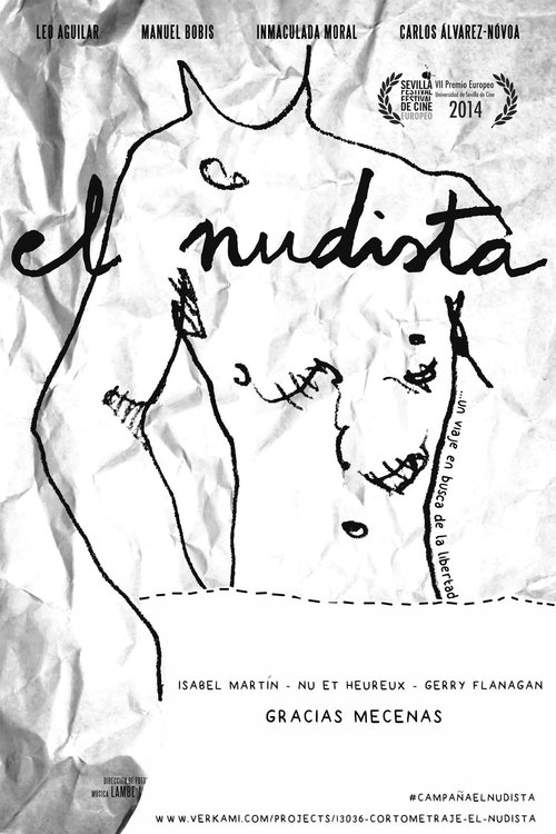 El Nudista постер