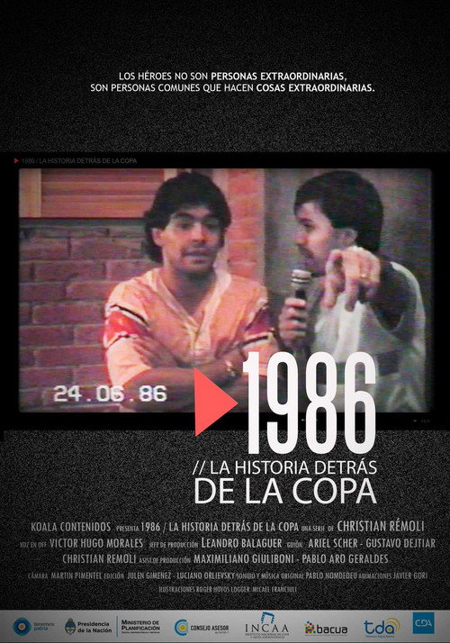 1986. The story behind the Cup постер