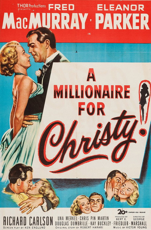 A Millionaire for Christy постер