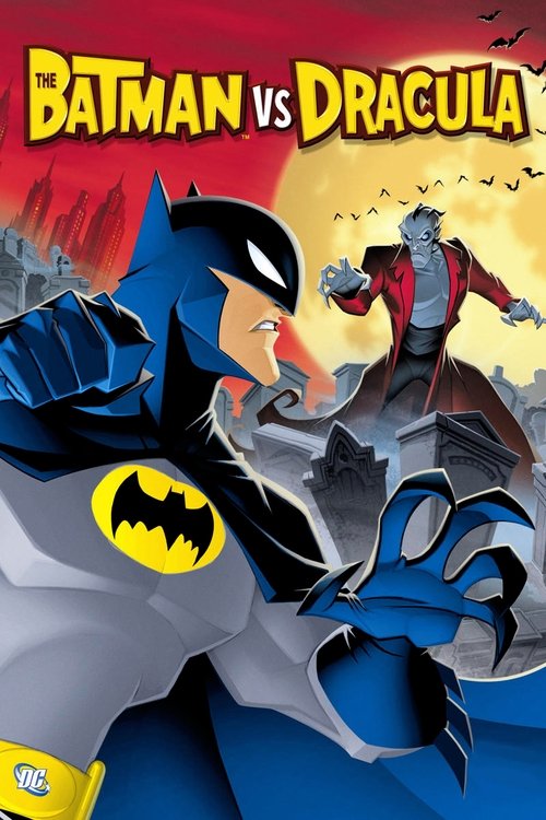 The Batman vs. Dracula постер