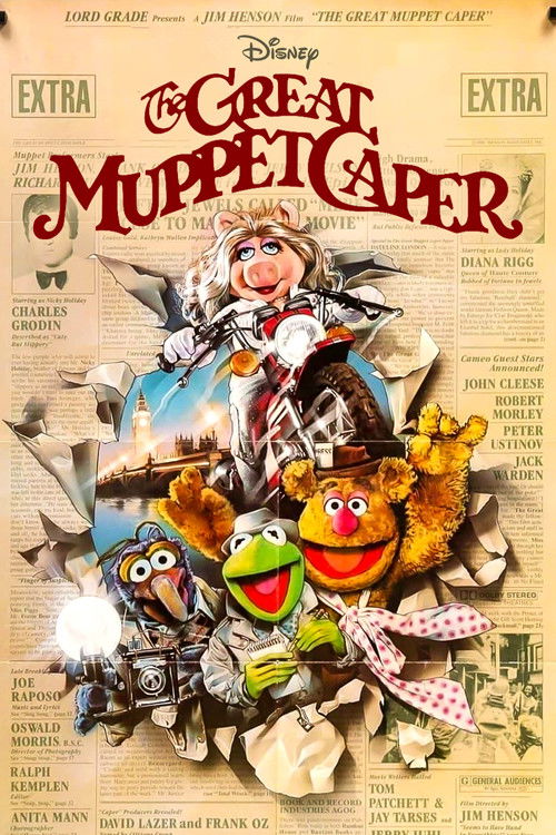 The Great Muppet Caper постер