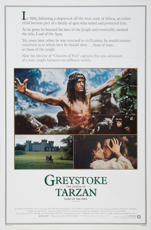 Greystoke: The Legend of Tarzan, Lord of the Apes постер