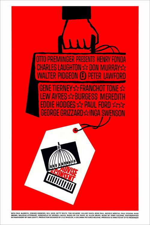 Advise & Consent постер