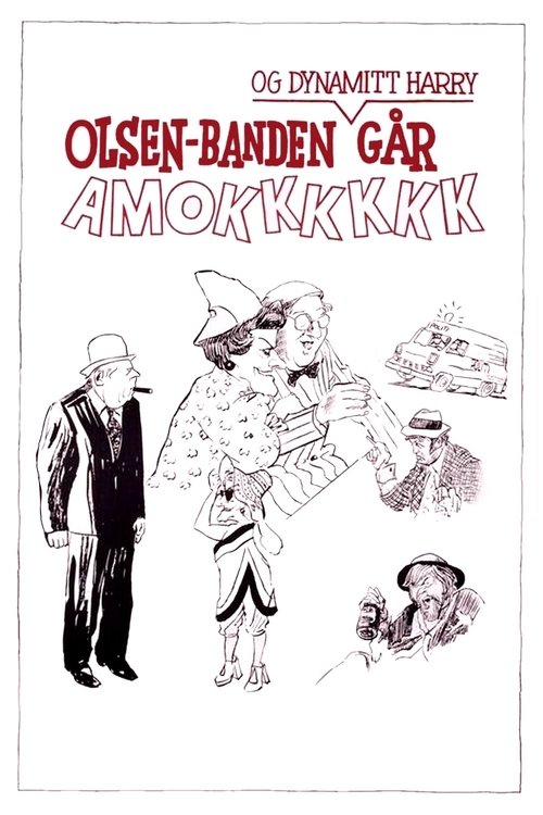 Olsenbanden og Dynamitt-Harry går amok постер