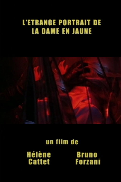 L'étrange portrait de la dame en jaune постер