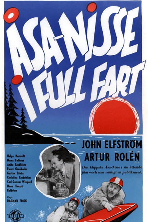 Åsa-Nisse i full fart постер