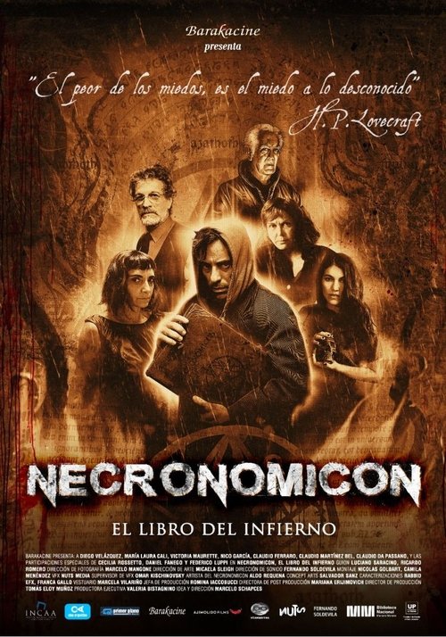 Necronomicón, el libro del infierno постер