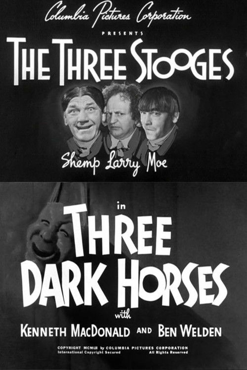 Three Dark Horses постер