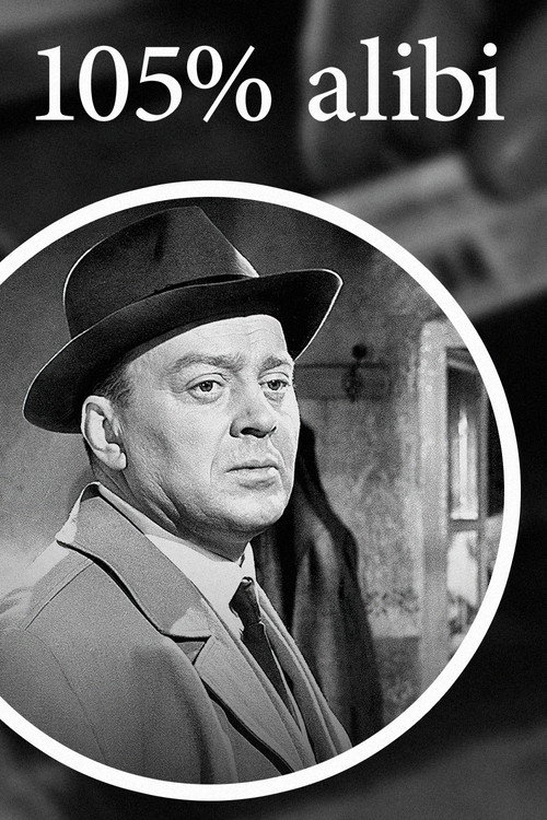 A 105 p.c. Alibi постер