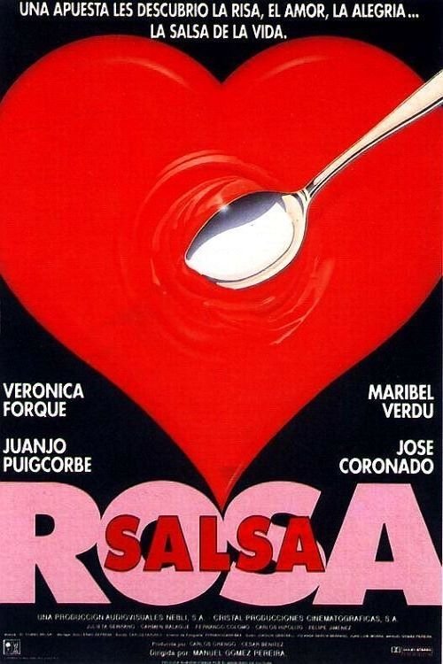 Salsa rosa постер